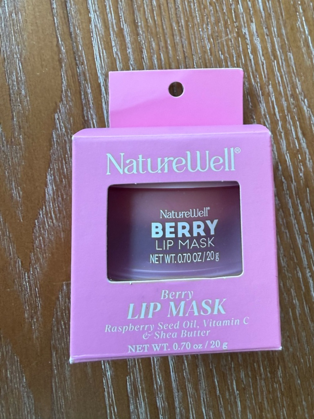 NatureWell Berry Lip Mask - Pink Packaging
